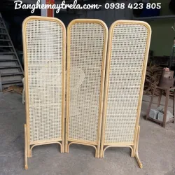 Bình phong mây mắt cáo gấp gọn giá rẻ 957506