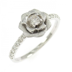 Nhẫn kim cương hoa PT950 0.25CT - Hàng hiệu Authentic