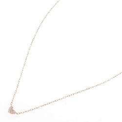 K10PG Heart Pave Diamond Necklace 0.05CT - Hàng hiệu Chính hãng 857471