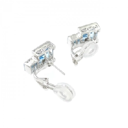 K14WG Blue Topaz Bông Tai - Hàng hiệu Chính hãng 870298