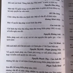 Bàn về sửa đổi và bổ sung Hiến pháp 1992 711648