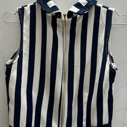 Áo croptop sát nách, dây kéo sau lưng 463071