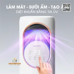 Quạt sưởi All in One KSA368 làm mát, sưởi, tạo ẩm, diệt khuẩn 601551