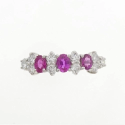 Nhẫn ruby PT900 0.68CT 666965