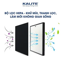 Robot hút bụi lau nhà Kalite KVC2171 cảm biến đa hướng 786472