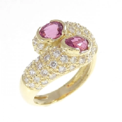 Nhẫn Ruby K18YG 1.53CT - Hàng hiệu Chính hãng