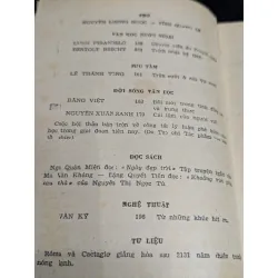 Tạp chí tác phẩm văn học - hội nhà văn