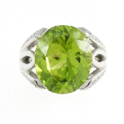 Nhẫn Peridot PT900 6.54CT - Hàng hiệu Chính hãng 855800