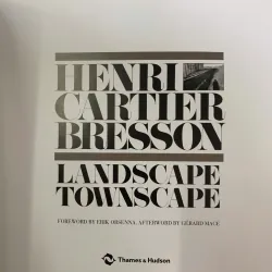 HENRI CARTIER BRESSON: LANDSCAPE TOWNSCAPE  - ORSENNA & MACÉ 752070