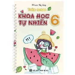 Takenotes Khoa học tự nhiên 6 - Sổ lò xo takenote A5 Tuấn Việt [TSTK]