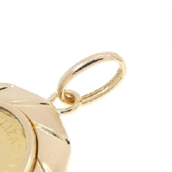 K18YG(枠) Đồng xu Mặt dây chuyền - Hàng hiệu Chính hãng 866344