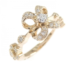 Nhẫn kim cương hoa K18PG 0.29CT - Hàng hiệu Chính hãng