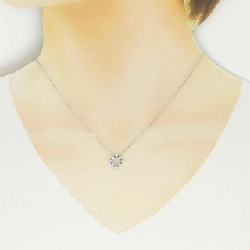 K18WG Sapphire Necklace 0.10CT - Hàng hiệu Authentic 859000