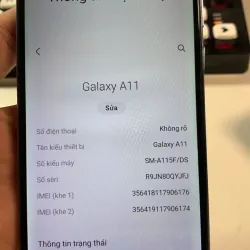 Samsung A11- Xanh 758223
