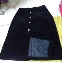 Chân váy nhưng, qua đầu gối, hãng Mèo, size L. 976851