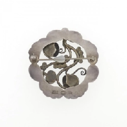 Brooch Hoa Nở Ánh Trăng George Jensen 666821