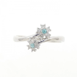 Nhẫn Tourmaline Hoa K18WG - Hàng hiệu Authentic 853378