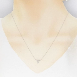 Dây chuyền kim cương K18WG 0.09CT - Hàng hiệu Chính hãng 863861