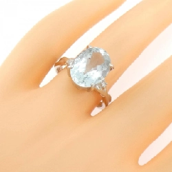 Nhẫn Aquamarine PT900 4.75CT - Hàng hiệu Chính hãng 847261