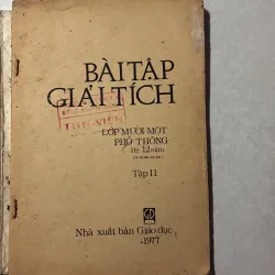 Bài tập giải tích lớp 11 - 1977s 797142