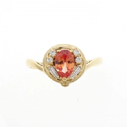 Nhẫn Sapphire tổng hợp 0.49CT - Hàng hiệu Authentic 837726