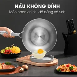 Kalite KWP2601 – Chảo inox 304 nguyên khối cao cấp
