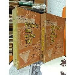 Nguyên Tắc Quản Trị ( Bộ 2 Quyển ) - Harold Koontz và Cyril O'donnell- Trần Lương Ngọc Dịch 183486