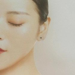 K18YG Bông tai kim cương 0.24CT - Hàng hiệu Chính hãng 867725