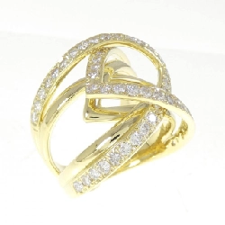 Nhẫn kim cương K18YG 1.50CT - Hàng hiệu Chính hãng