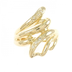 Nhẫn kim cương K18YG 665413