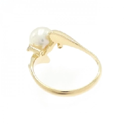 Nhẫn ngọc trai Akoya K18YG 7.5mm - Hàng hiệu Chính hãng 853674