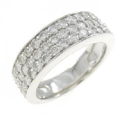 Nhẫn kim cương Pavé K18WG 1.00CT - Hàng hiệu Chính hãng