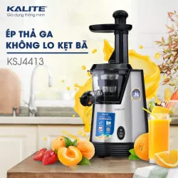 Máy ép chậm KALITE KSJ4413 cao cấp ép kiệt bã không sinh nhiệt