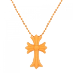CHROME HEARTS CH CRS SML PLSTC ORANGE BALL CHAIN 604175364O1BXXX445 Pendant - Hàng hiệu Chính hãng