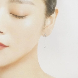 K14WG Bông tai kim cương - Hàng hiệu Authentic 871513