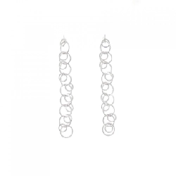 K18WG Bông tai - Hàng hiệu Authentic