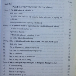 RƠLE - BẢO VỆ TRONG HỆ THỐNG ĐIỆN MỞ 460117