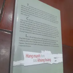 Ian I. Mitroff - HÙNG MẠNH HƠN SAU KHỦNG HOẢNG 975590