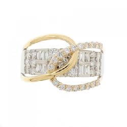 【Sản phẩm mới】Nhẫn kim cương PT900/K18YG 1.00CT 669132