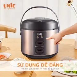 Nồi cơm điện UNIE UE-626 dung tích 1.8L, công suất 700W, lòng nồi chống dính 5 lớp 928155