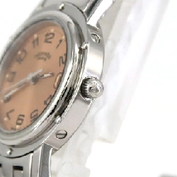 Hermès Clipper CL4.210 SS Quartz - Hàng hiệu Authentic 871526