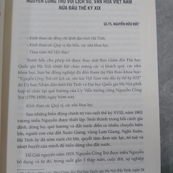 HỘI THẢO KHOA HỌC NGUYỄN CÔNG TRỨ VỚI LỊCH SỬ, VĂN HOÁ VIỆT NAM NỬA ĐẦU THẾ KỶ XIX 531608