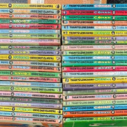 Thám tử lừng danh conan bìa màu full 46 tập đọc xuôi 933195