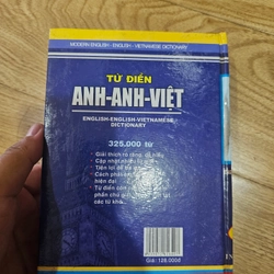 Từ điển ANH - ANH  - VIỆT (bìa cứng,  khổ 13 x 19 cm) 407804