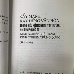 ĐẨY MẠNH XÂY DỰNG VĂN HÓA TRONG ĐIỀU KIỆN KINH TẾ THỊ TRƯỜNG, HỘI NHẬP QUỐC TẾ 530009