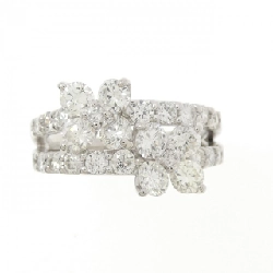 Nhẫn kim cương hoa PT900 1.70CT - Hàng hiệu Authentic 851460