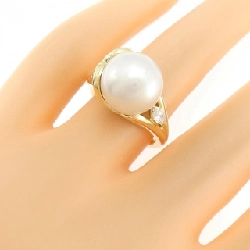 Nhẫn ngọc trai trắng K18YG - Hàng hiệu Authentic 854141