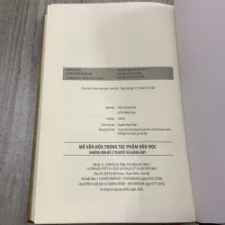 Mã văn hoá trong tác phẩm văn ngọc. Có chữ ký tặng. 7b1 1027868