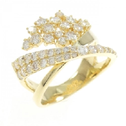 Nhẫn kim cương K18YG 1.03CT