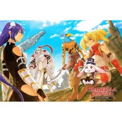 Shangri-La Frontier [Poster 60x40cm] Thợ Săn Game Rác Khiêu Chiến Game Thần Thánh